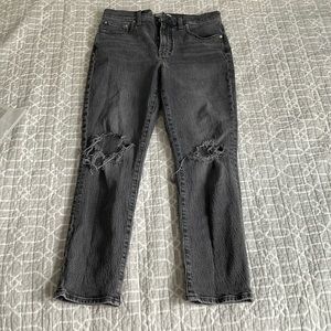 Madewell The Perfect Vintage Jean Black Excellent Condition High Rise Size 29